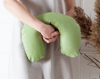 Neck pillow cover Travel pillowcase Only covers U shaped Linen pillowcase