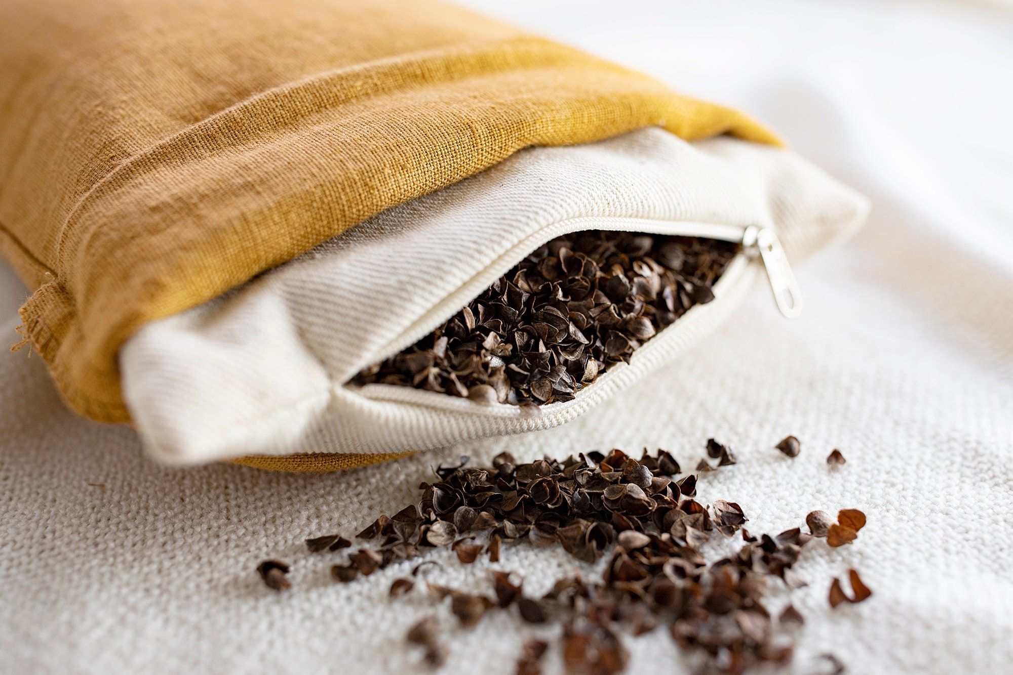 Pillow Case Zipper Buckwheat Etsy