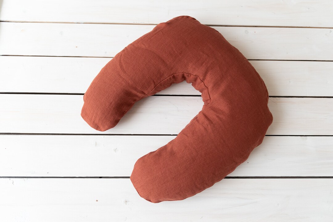 Buckwheat Neck Pillow, Travel Pillow, Neck Bolster, Neck Support Pillow