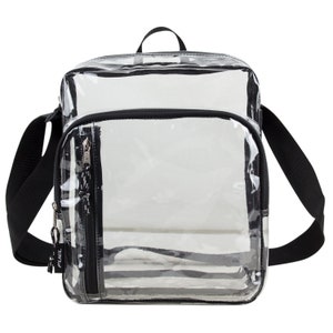 Fuel Clear Gear Messenger Bag With Adjustable Crossbody Strap expands ...