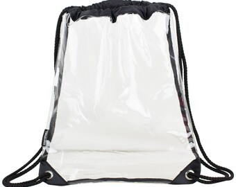 clear drawstring bolsas bulk