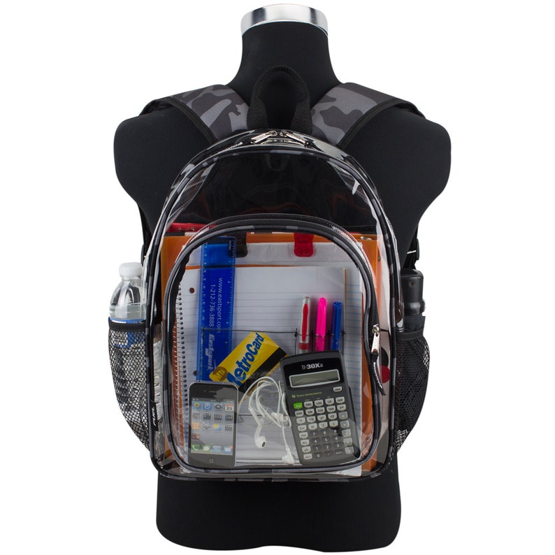 FUEL Clear Backpack and Cinch Sling Bundle Set - Etsy