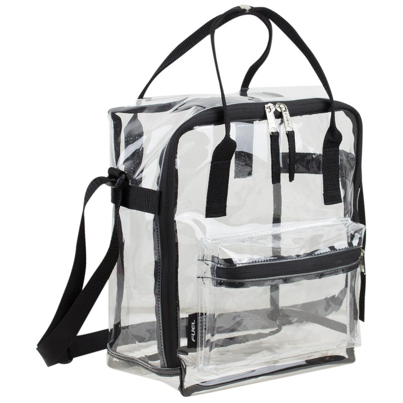 Fuel Clear Stadium Tote Bag With Adjustable Shoulder/crossbody Etsy