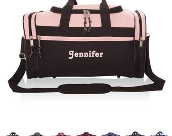 Blue Damasks Design Personalization Custom Gym Bag