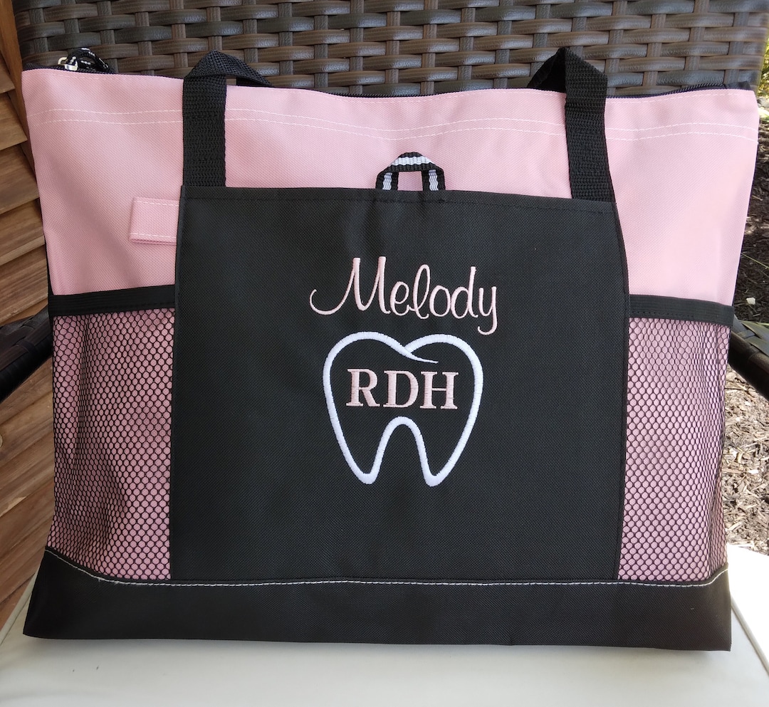 Personalized Dental Bags Dental Assistant Gifts Dental Tote Bag Dental