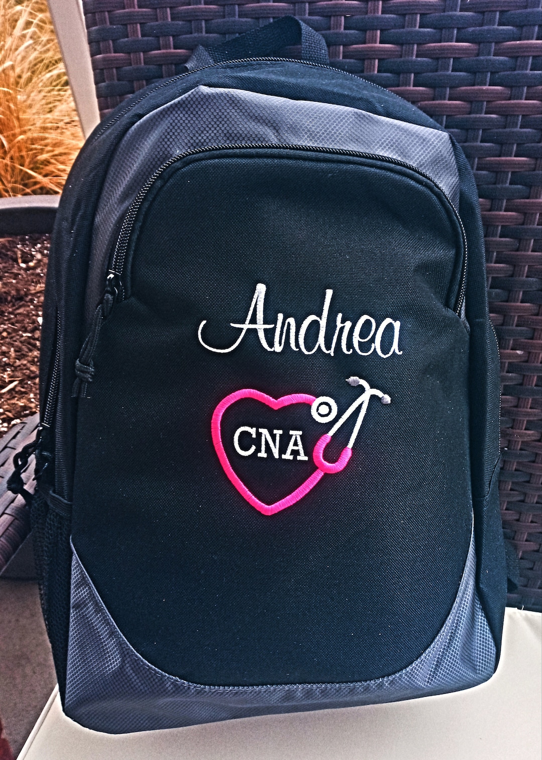 Personalized Nurse Backpack Nurse Bag Embroidered Nurse Bag Backpack