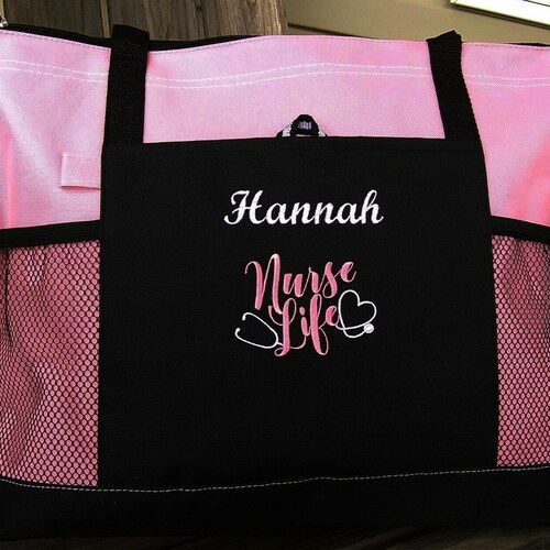Personalized Monogrammed CNA Tote Bag Nurse Nursing Gift RN Etsy