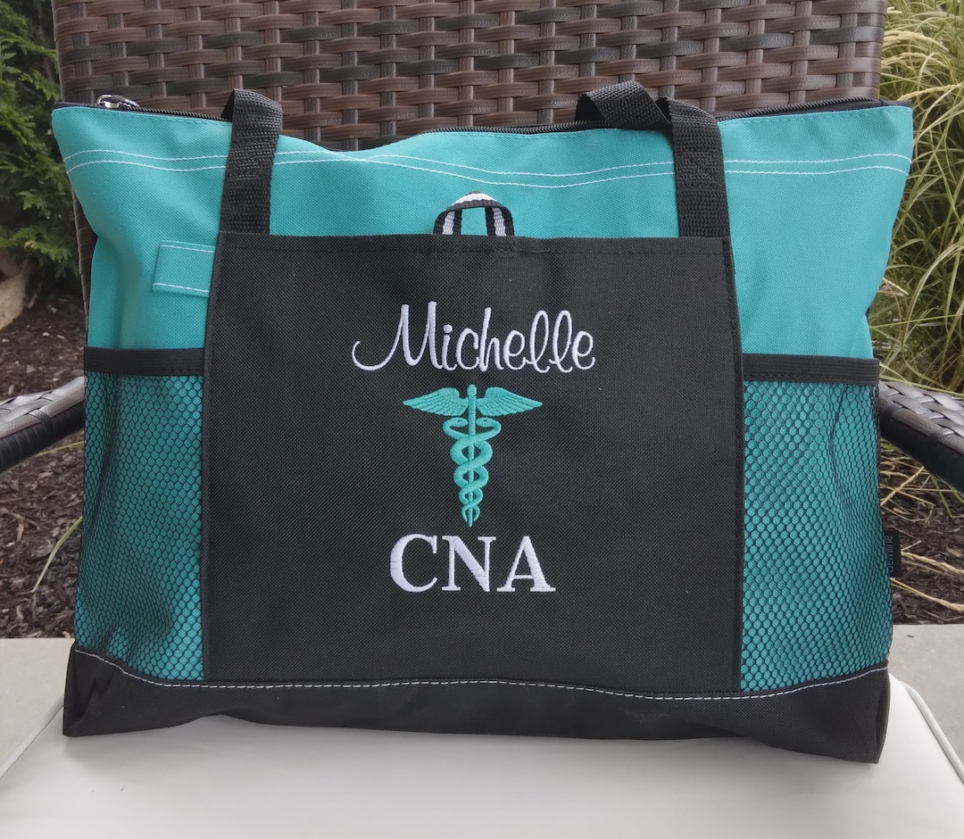 CNA Tote Bag Nurse Gift Bag Nursing Tote RN LPN Bsn Caduceus Nurse