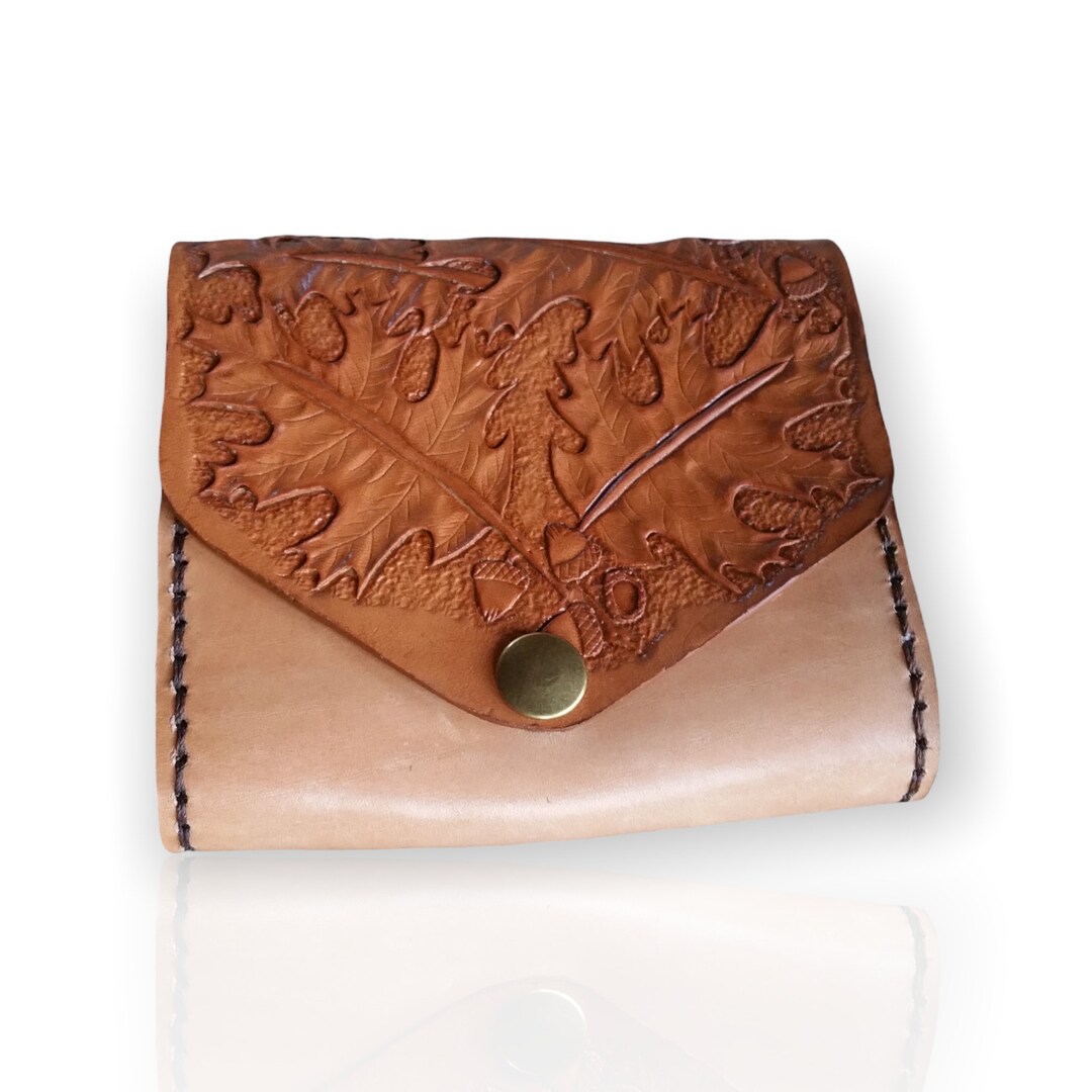 Hand Tooled Leather Bullet Belt Pouch Etsy