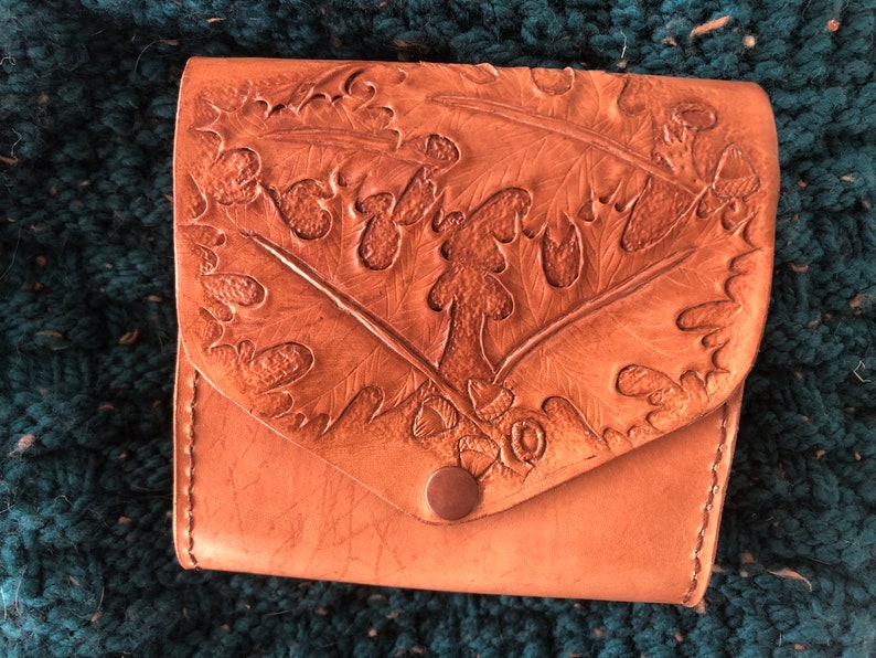 Hand Tooled Leather Bullet Belt Pouch Cowgirl Boots Etsy