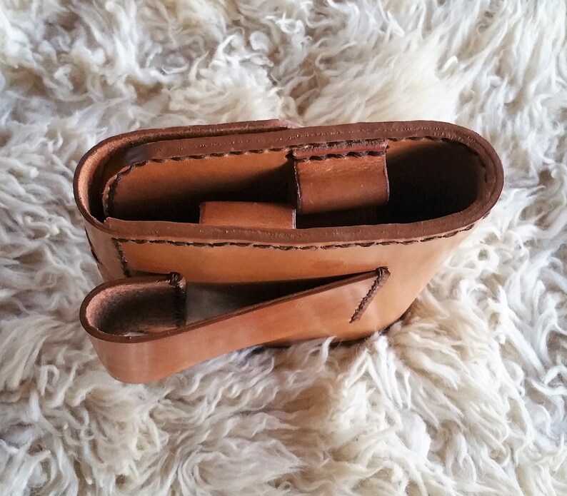 Hand Tooled Leather Bullet Belt Pouch Cowgirl Boots Etsy
