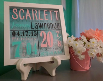 baby shadow box