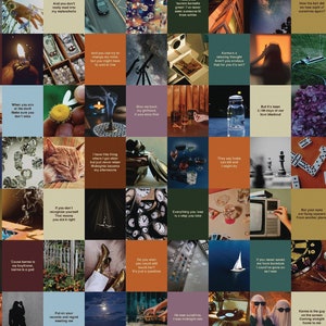 Mitternacht inspiriertes Collage Kit - Digital Download
