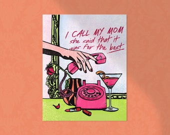 Now That We Don't Talk Fine Art Poster