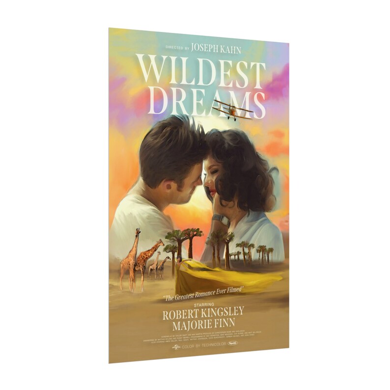 Wildest Dreams Movie Poster Etsy