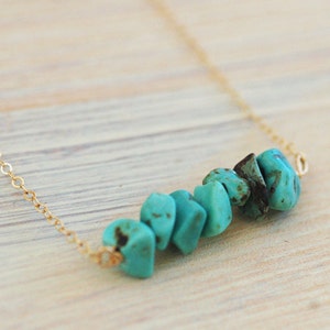 Turquoise necklace,chunky turquoise necklace,Turquoise Nugget,long turquoise necklace gold,long Gemstone Necklace,Layered and Long