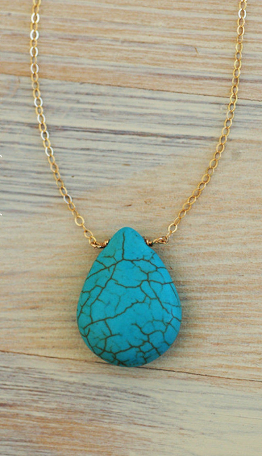Cimenexe Bohémien Cuore Turchese Collana Ciondolo Oro Stratificato Cerchio Girocollo Amore Cuore Turchese Collana Cava Catena Geometrica Gioielli Per