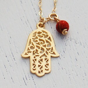 Hamsa necklace,gold hamsa,filigree necklace,hamsa hand necklace,hamsa jewelry,Good Luck Charm,Fatima hand,Faith Jewelry,Holiday Gift