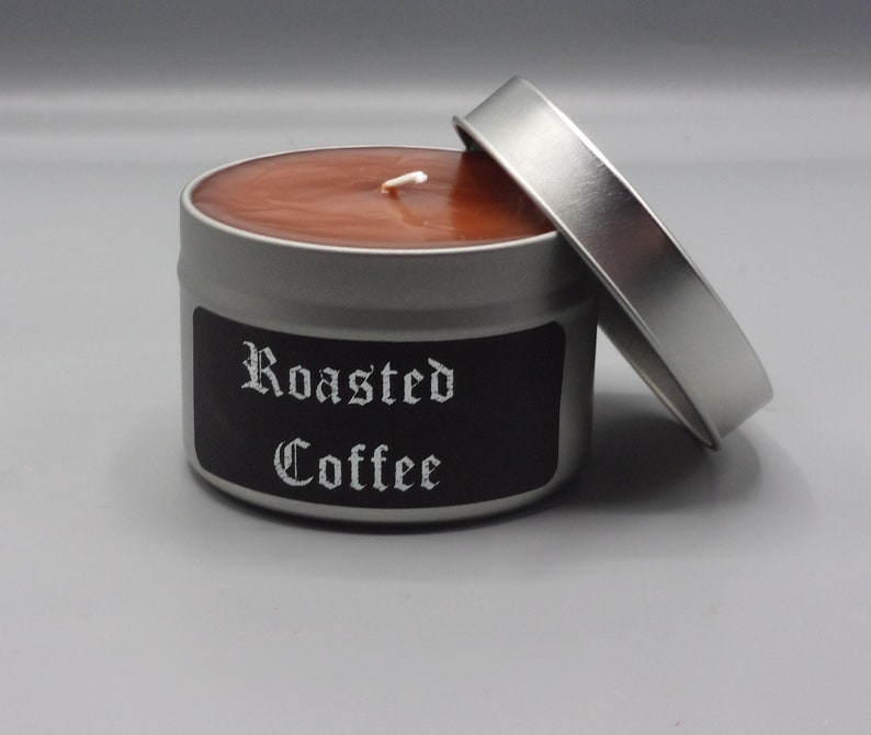 Roasted Coffee Candle/ Container Candle/ Vegan Candle/ Scented Etsy
