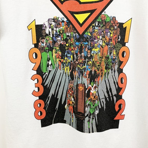 death of superman t shirt