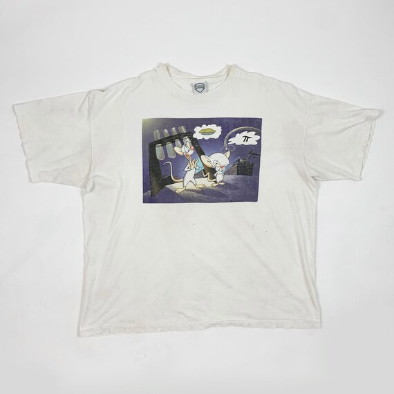 Vintage 1993 Pinky & the Brain T Shirt / Cartoon /