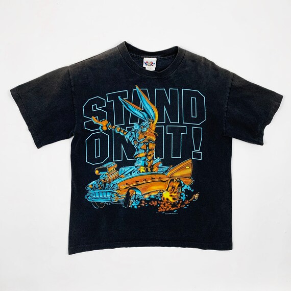 Vintage Bugs Bunny Shirt / Motorsport / Hotrod / S