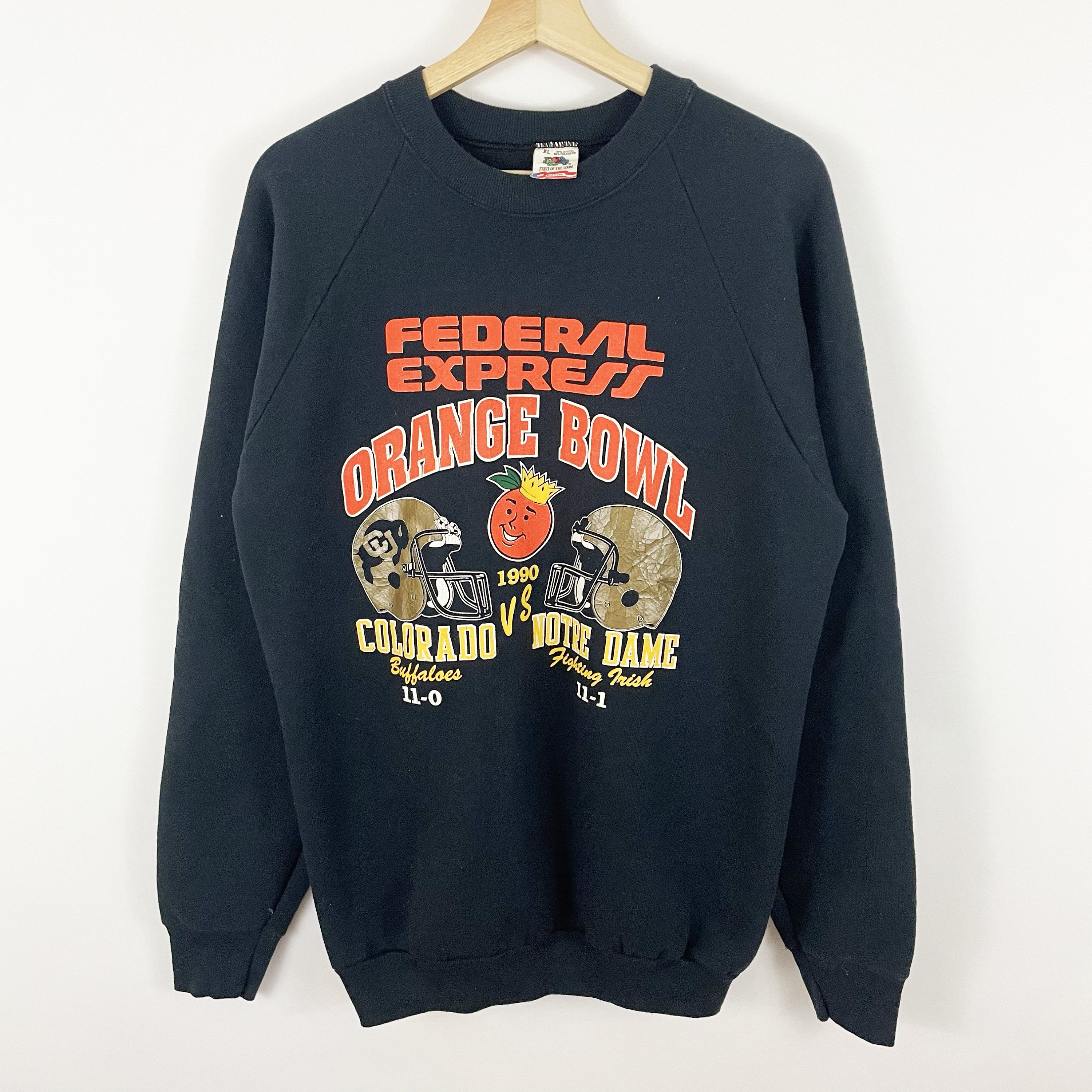 Vintage 1990 Colorado Buffaloes Vs Notre Dame Fighting Irish