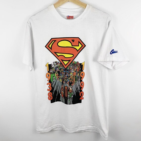 death of superman t shirt