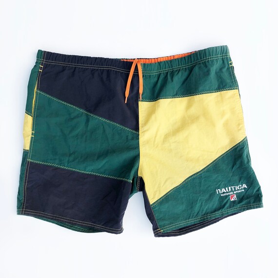 yellow nautica swim trunks