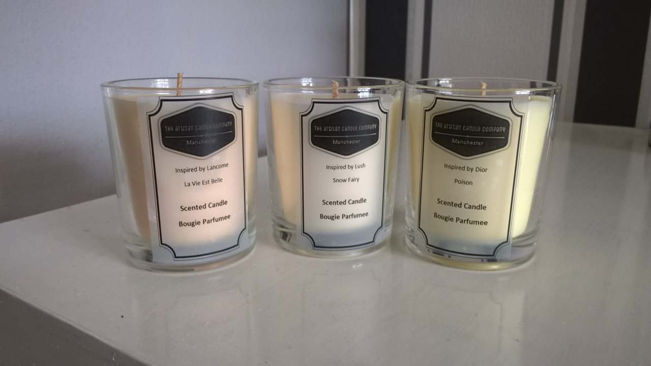 inspired soy candles