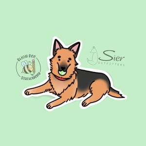 German Shepherd Sticker!