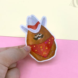 Cowboy Nugget Buddy | Adesivo Holográfico