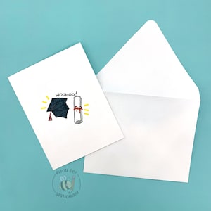 Abschlusskarte Niedliches Diplom