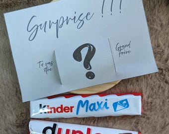 Annonce Grand Frère, Carte cadeau, prêt à imprimer