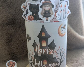 Banderoles imprimable pour Kinder Maxi/Duplo, Thème Halloween, prêt à imprimer