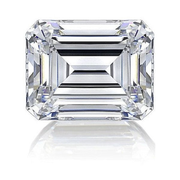 Wholesale, White Cubic Zirconia (CZ), 5x3-16x12mm Emerald Cut, VVS Eye Clean