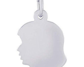 Engravable Rembrandt Charms Merry Xmas Tree