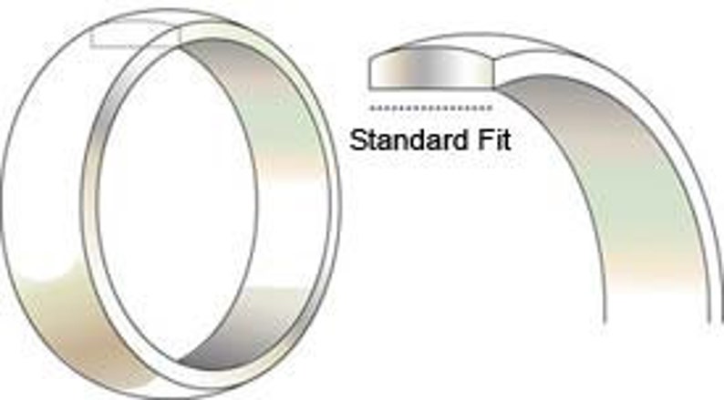 Size 4-12 4mm 243-345 or 6mm Wide 5mm Solid 14kt Yellow Gold Beaded Dome Comfort Fit Wedding Band