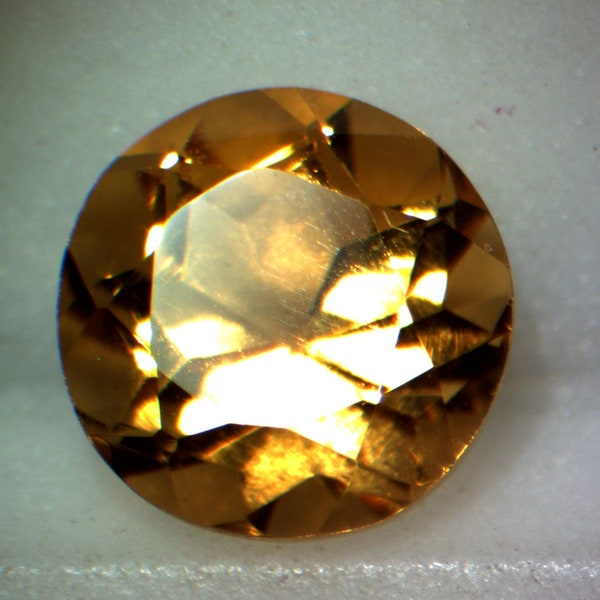 Natural Brazillian Citrine, 2, 2.5, 3, 3.5, 4, 5, or 6mm Round, VVS Eye Clean, Loose Stone, November Birthstone, Wholesale