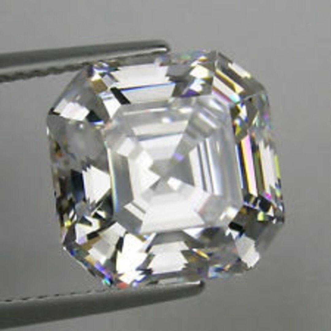 Wholesale White Cubic Zirconia CZ 6-11mm Octagonal Square - Etsy