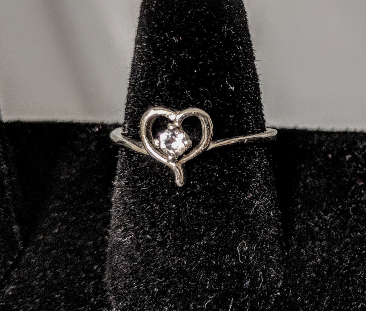 3 Ct Citrine Heart Ring .925 Sterling Silver 