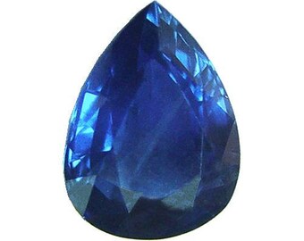 A Clean Loose Gemstone 10 Ct Pear Shape Blue Ceylon Sapphire Pair 