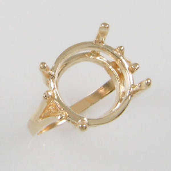 Prong Ring Blanks Etsy