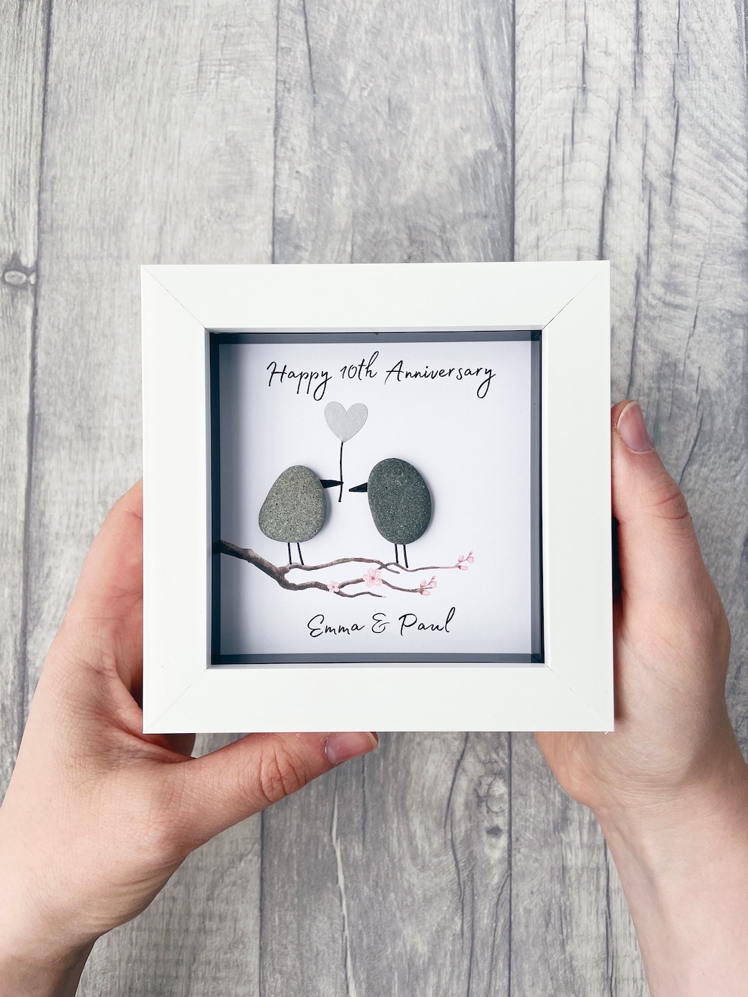 10 Year Anniversary Gift, 10th Wedding Anniversary, Tin Anniversary ...