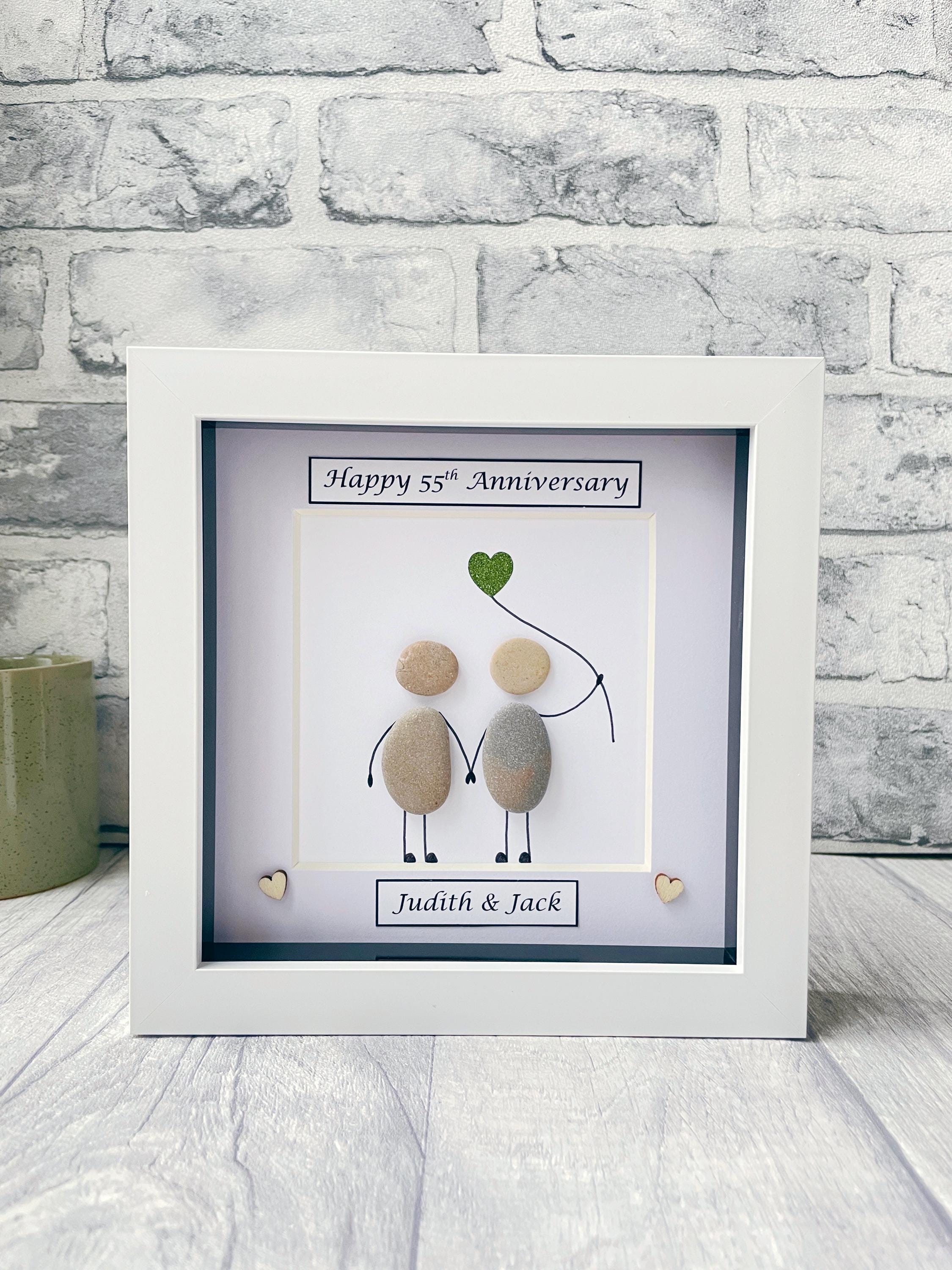55th Wedding Anniversary Gift, Emerald Wedding Anniversary Gift