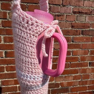 Custom Crochet Water Bottle Carrier