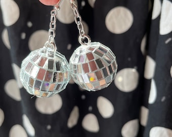 Disco Mirrorball Earrings