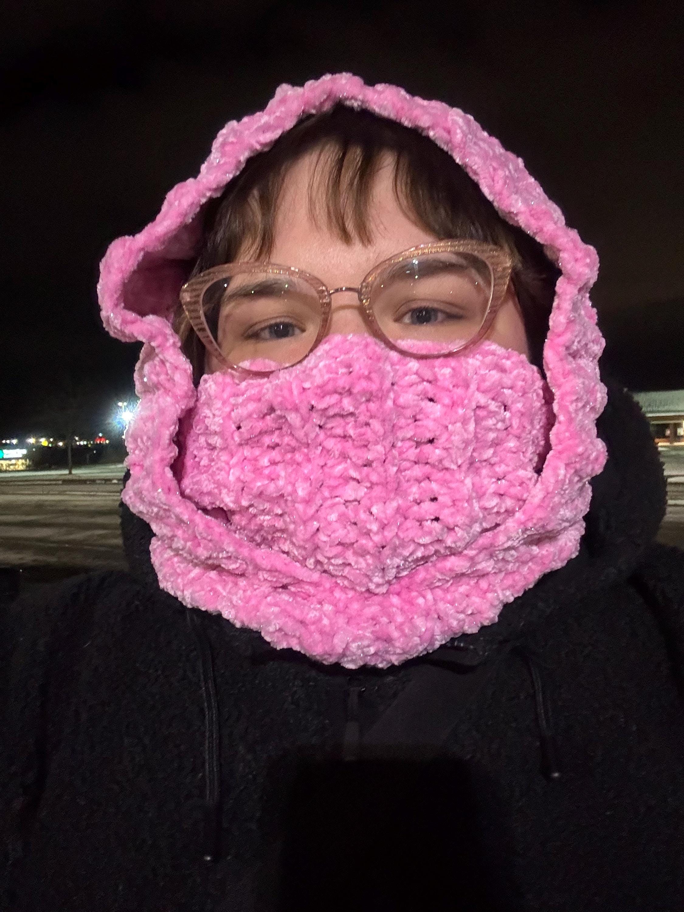 Y2K Wool Juicy Couture Purple Hat & Scarf Set, NWT Juicy Couture Tie Dye Ribbed Beanie and Scarf Gift Set on  main image 4