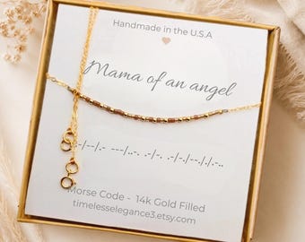 Miscarriage Gift for Mom, Personalized Baby Loss Necklace, Pregnancy Loss Keepsake, Memorial Jewelry for Mother, Sympathy Gift