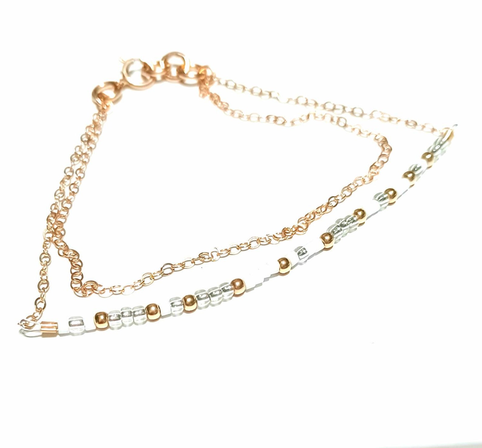 Morse Code Dainty Gold Bracelet Maid Matron of Honor Gift - Etsy